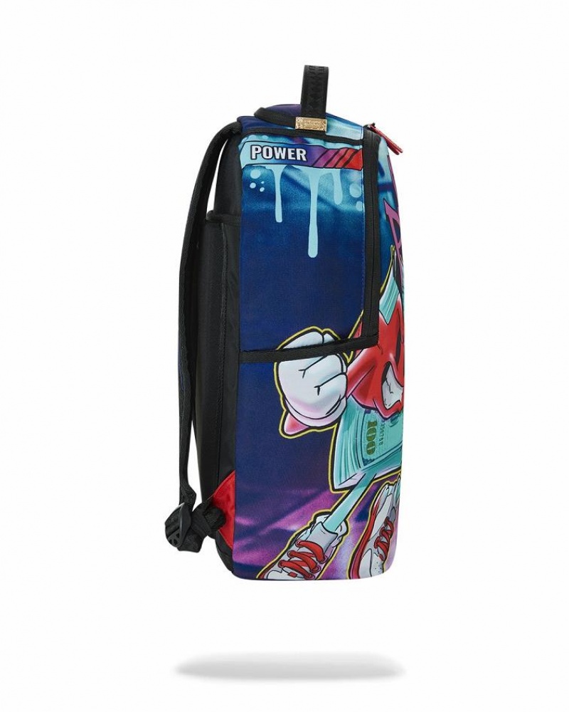 Multicolor Men's Sprayground Choose Your Player Backpacks | XMTO50398