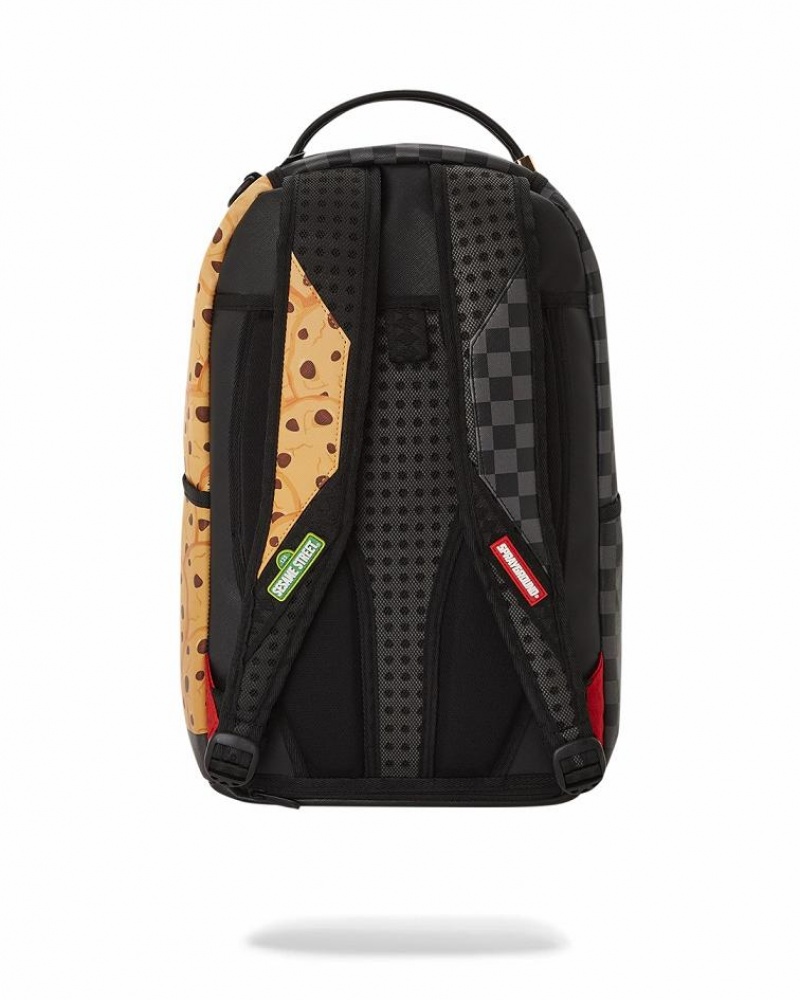 Multicolor Men's Sprayground Cookie Monster Reveal Backpacks | LAWD59418