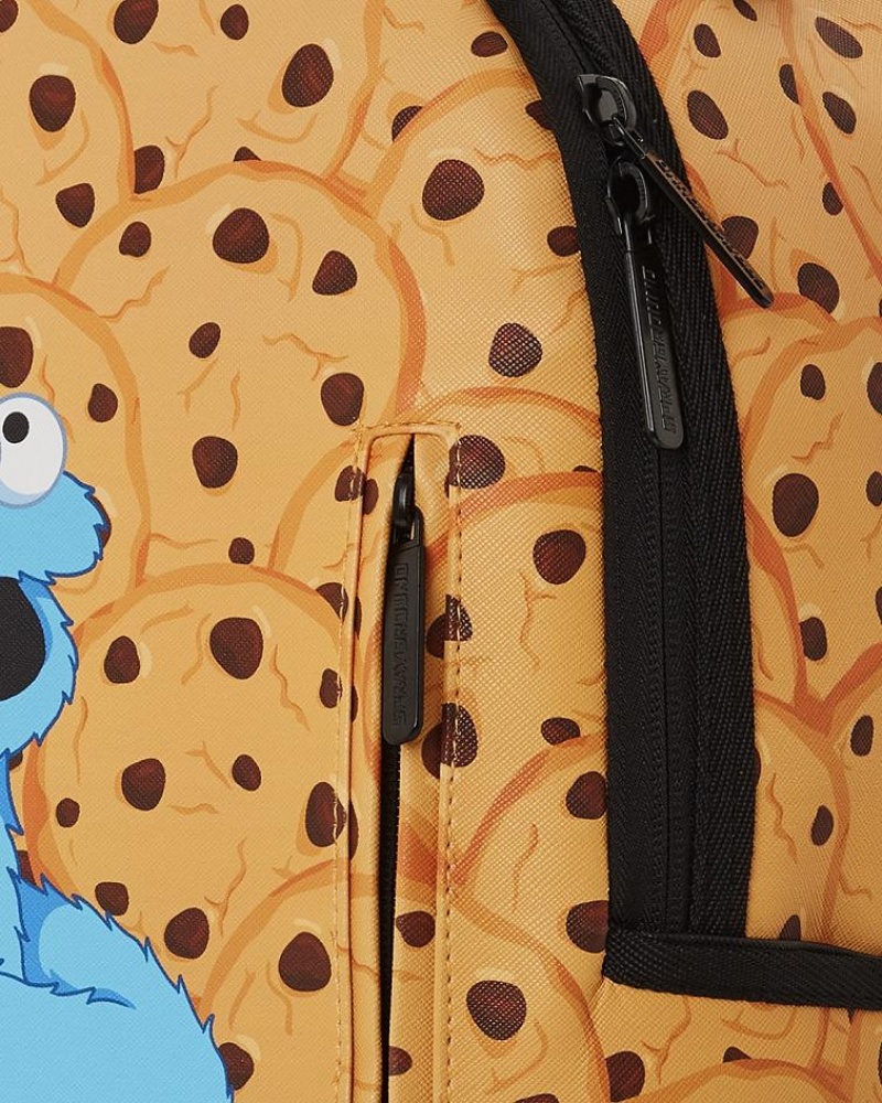 Multicolor Men's Sprayground Cookie Monster Reveal Backpacks | LAWD59418