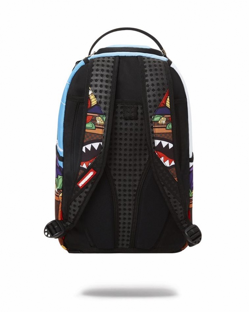 Multicolor Men's Sprayground Diablo Backpacks | RQBI42860