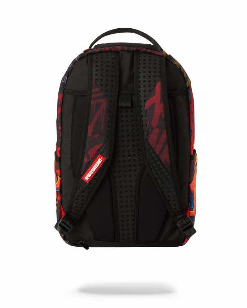 Multicolor Men's Sprayground El Barto Backpacks | FWPR31472