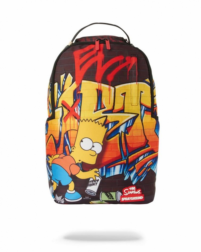 Multicolor Men\'s Sprayground El Barto Backpacks | FWPR31472