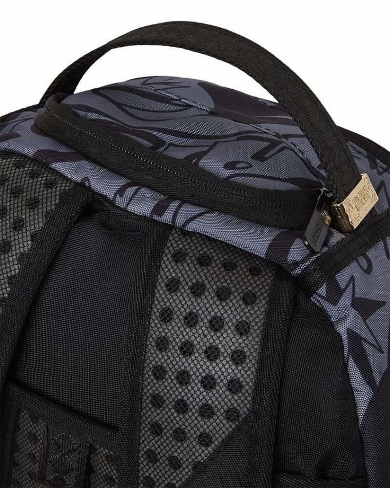 Multicolor Men's Sprayground Fiber Optics Backpacks | CYLS41567