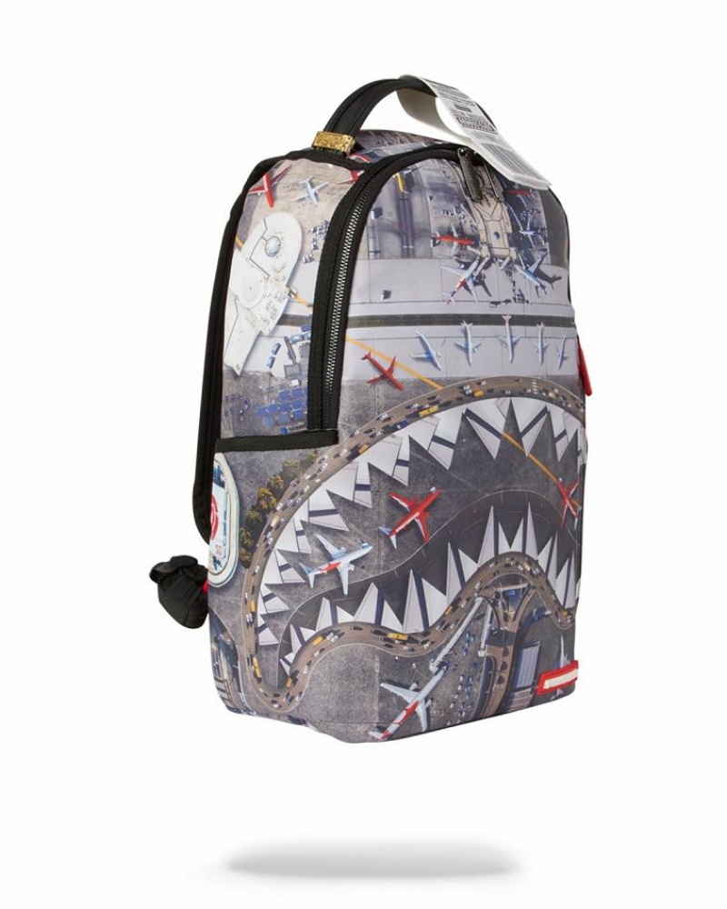 Multicolor Men's Sprayground Global Entry Backpacks | BNID98702