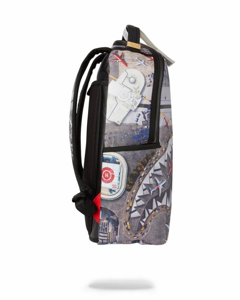 Multicolor Men's Sprayground Global Entry Backpacks | BNID98702