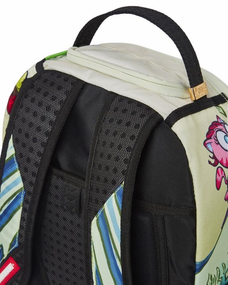 Multicolor Men's Sprayground Head High Backpacks | AJKF25370