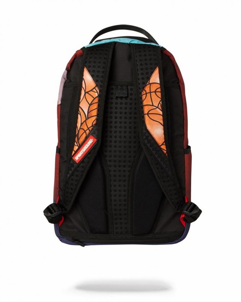 Multicolor Men's Sprayground Hey Arnold Backpacks | OQAH54319