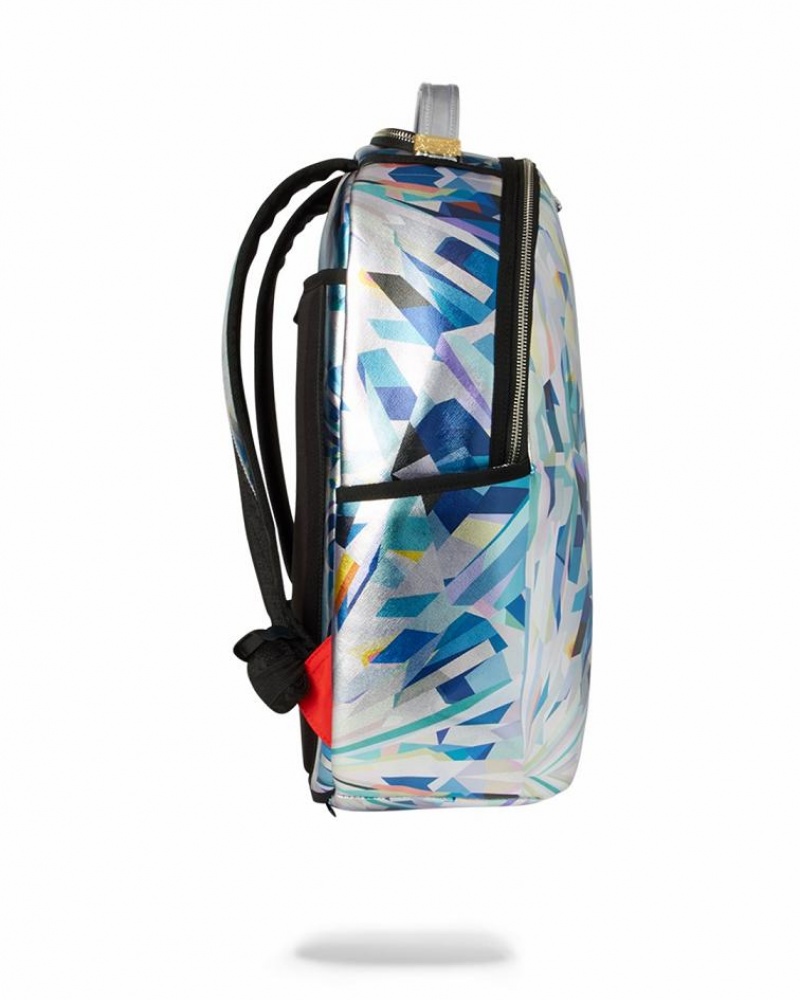 Multicolor Men's Sprayground Jarvis Landry Dna Backpacks | QPYZ28793