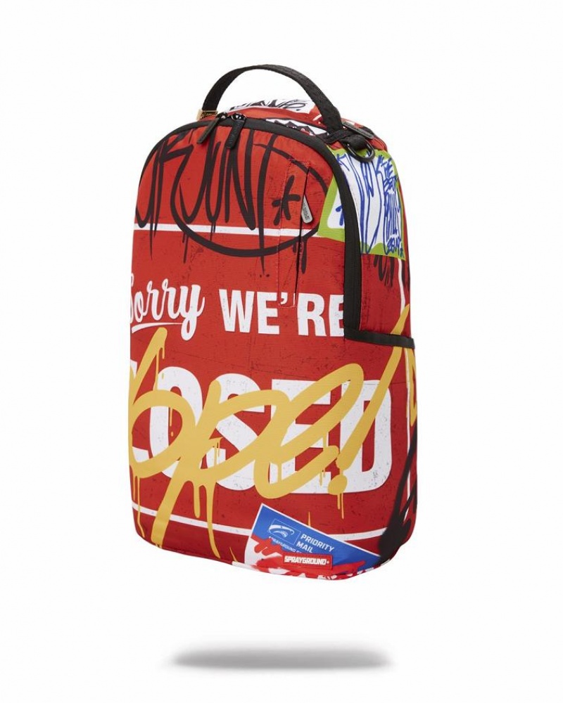 Multicolor Men's Sprayground Luck You Backpacks | BKNR10657