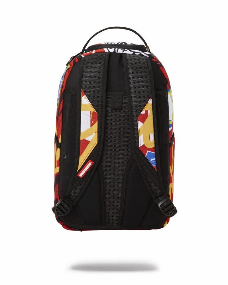 Multicolor Men's Sprayground Luck You Backpacks | BKNR10657