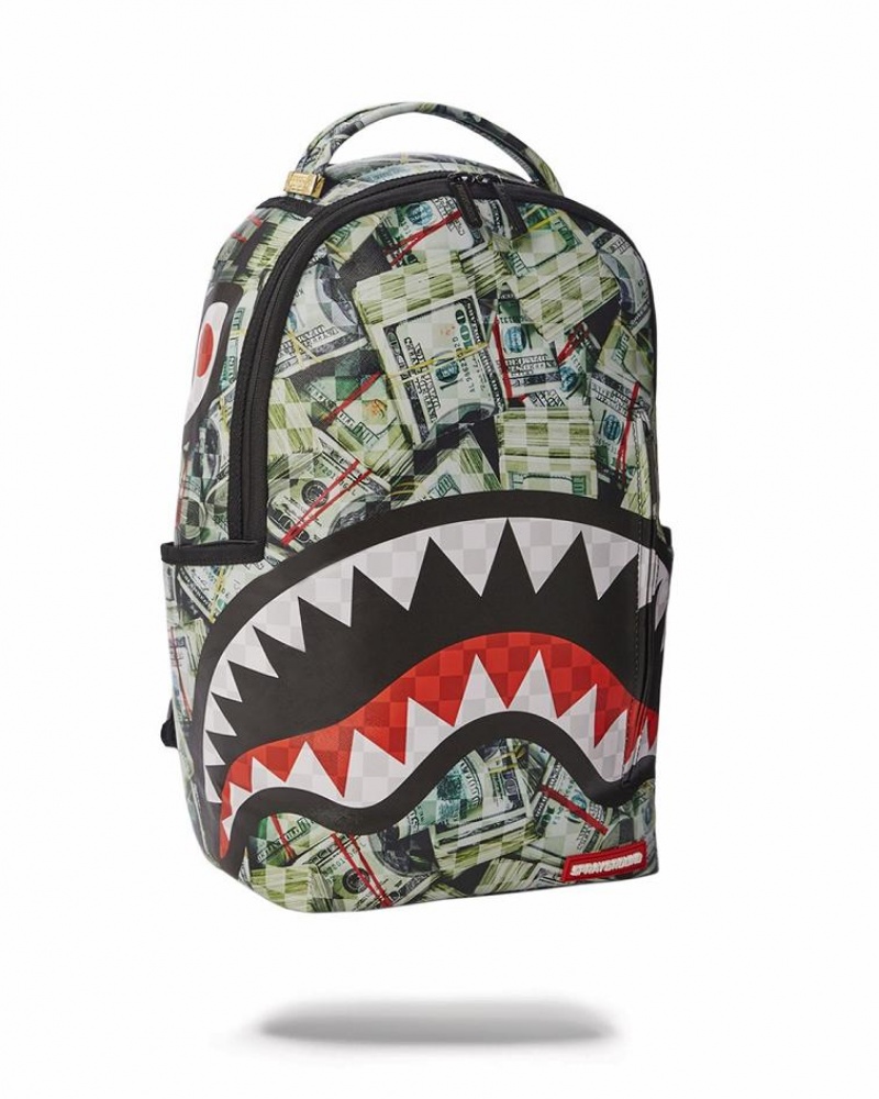 Multicolor Men's Sprayground Mama I Made It Backpacks | RFAM78251