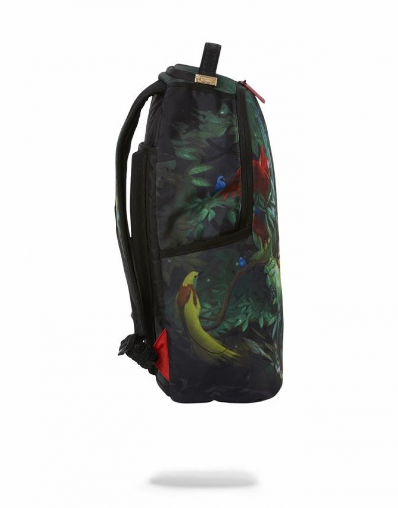 Multicolor Men's Sprayground Mama Nature Backpacks | DGVS20197