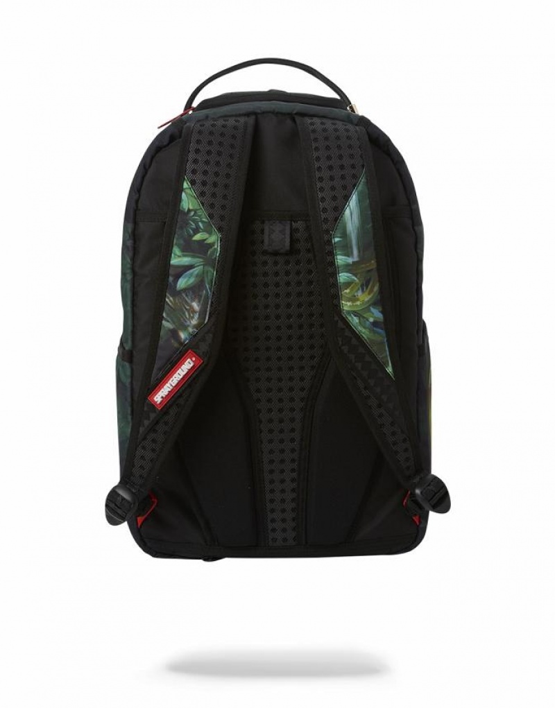 Multicolor Men's Sprayground Mama Nature Backpacks | DGVS20197