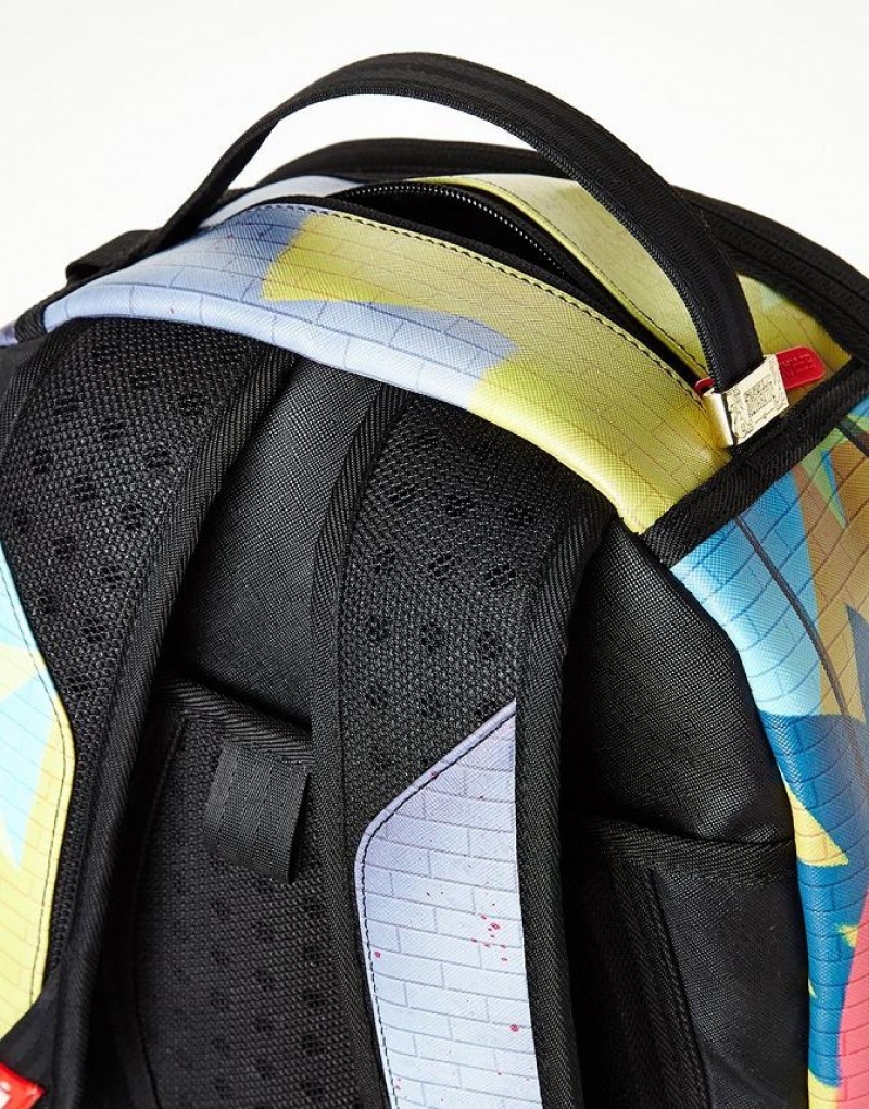 Multicolor Men's Sprayground Midnight Run Backpacks | QAWT25048