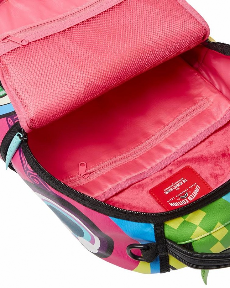 Multicolor Men's Sprayground Mind Trip Backpacks | NIEQ12078