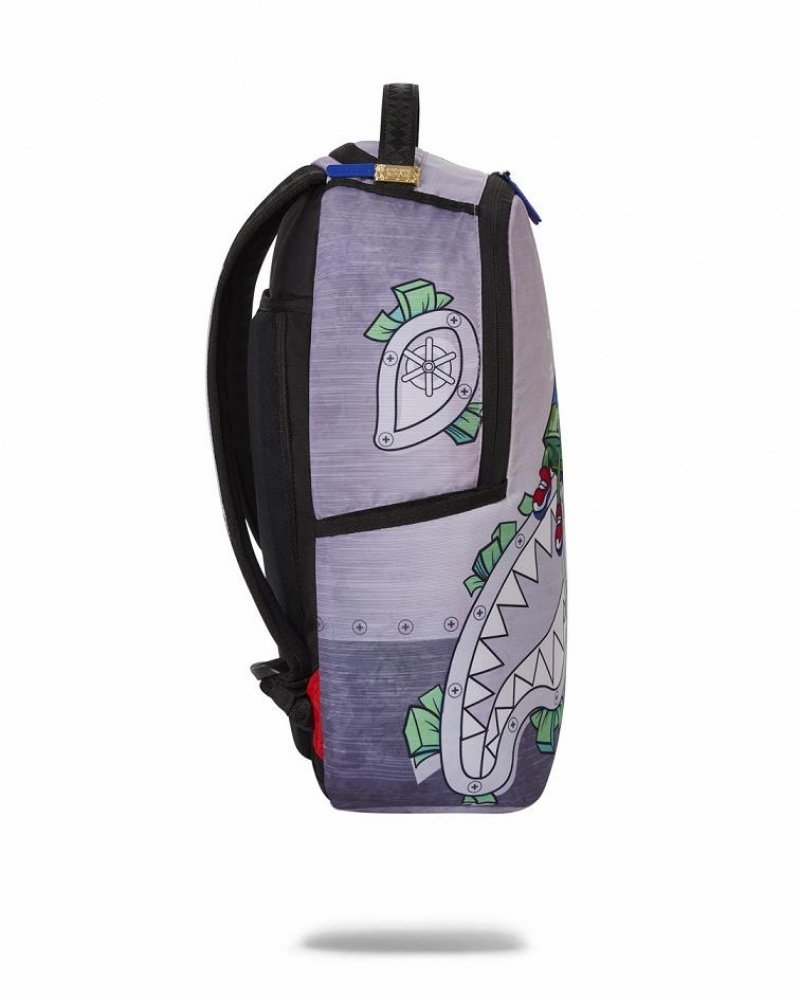 Multicolor Men's Sprayground Money Boys Backpacks | BZHE76132