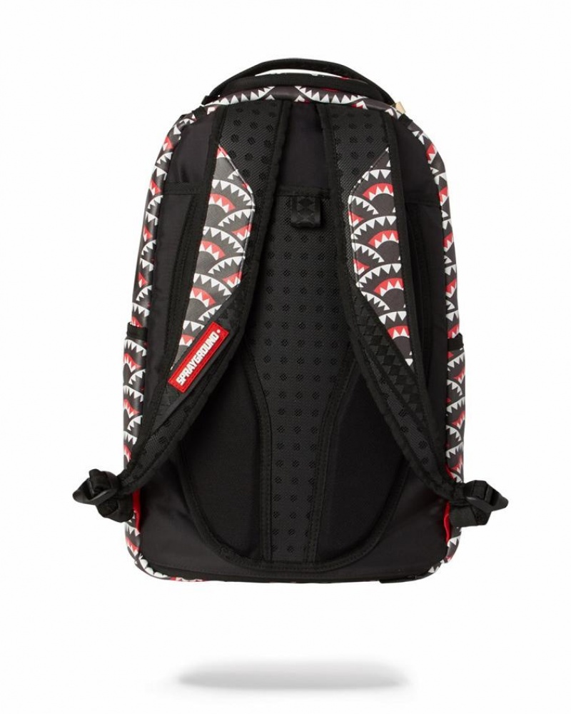 Multicolor Men's Sprayground Monogram Backpacks | CAKR63981