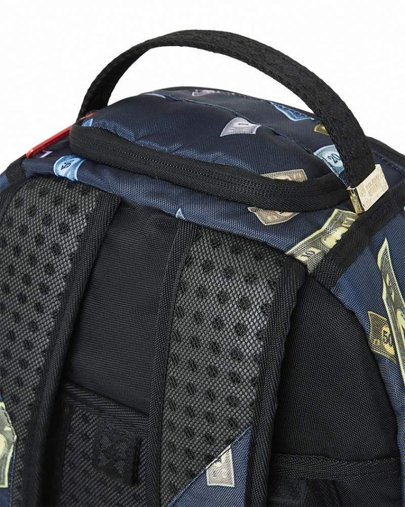 Multicolor Men's Sprayground Monopoly Backpacks | WSYH63152