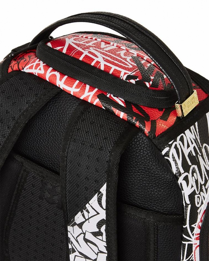 Multicolor Men's Sprayground Mysterious Mastermind Backpacks | CJYU04398