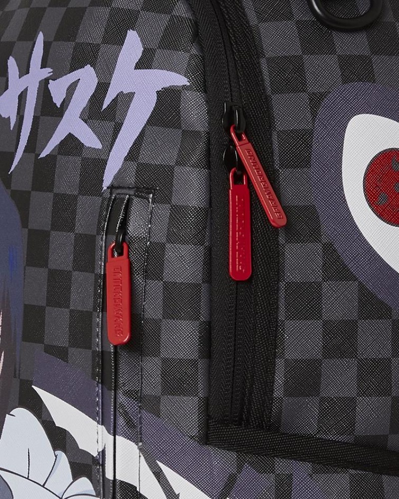 Multicolor Men's Sprayground Naruto Sasuke Backpacks | LWFZ16359