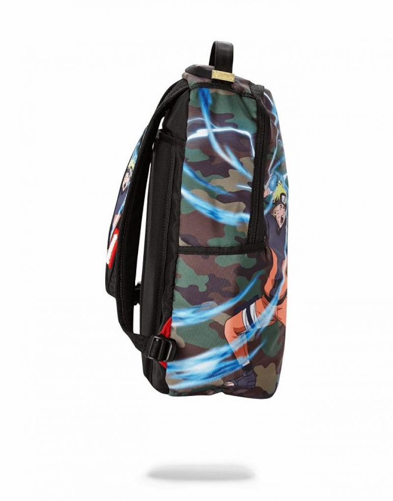 Multicolor Men's Sprayground Naruto Vs. Sasuke Backpacks | VHTK29863