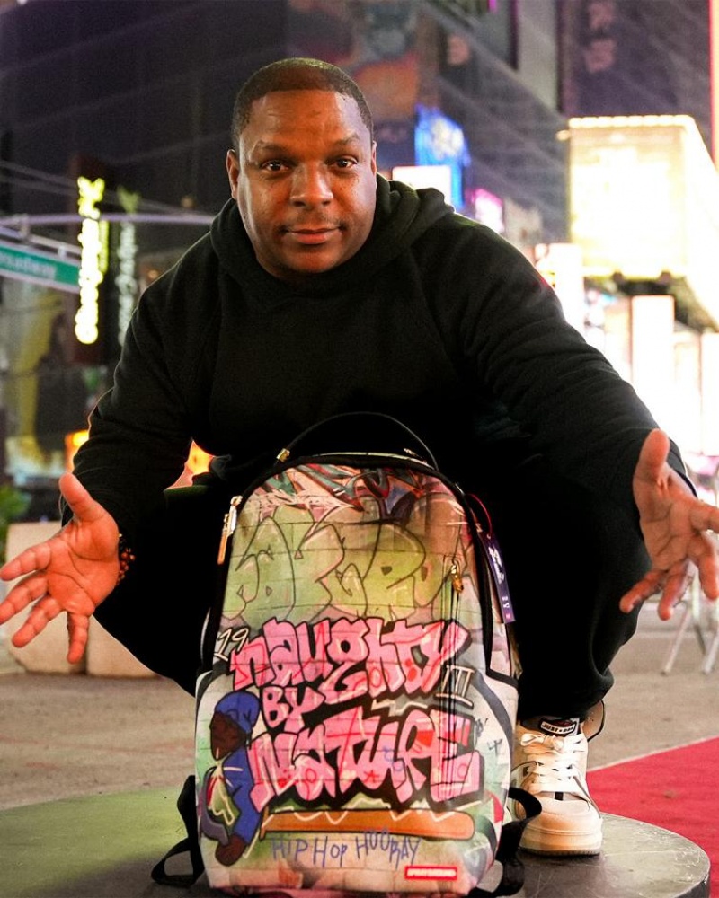 Multicolor Men's Sprayground Naughty By Nature Backpacks | XQWF34890