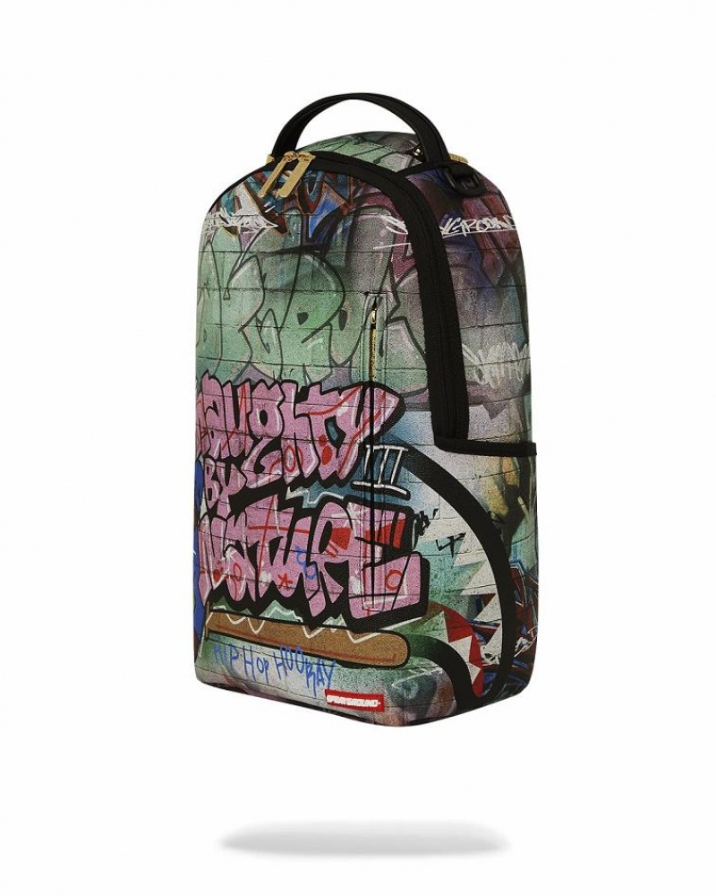 Multicolor Men's Sprayground Naughty By Nature Backpacks | XQWF34890