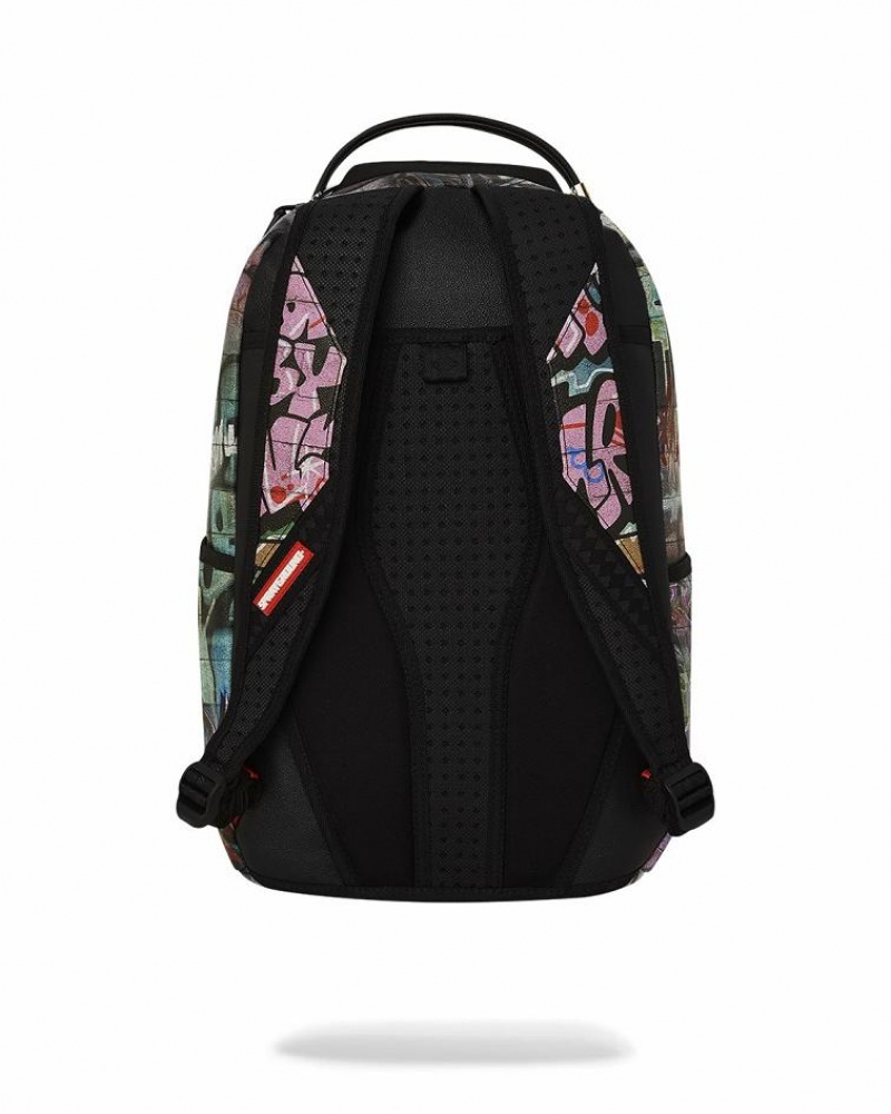 Multicolor Men's Sprayground Naughty By Nature Backpacks | XQWF34890