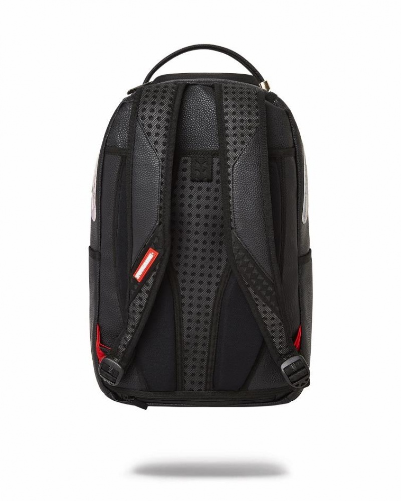 Multicolor Men's Sprayground Official Basquiat Backpacks | EBPG78245