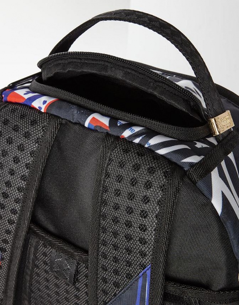 Multicolor Men's Sprayground On My Way Up Backpacks | BJVX61425