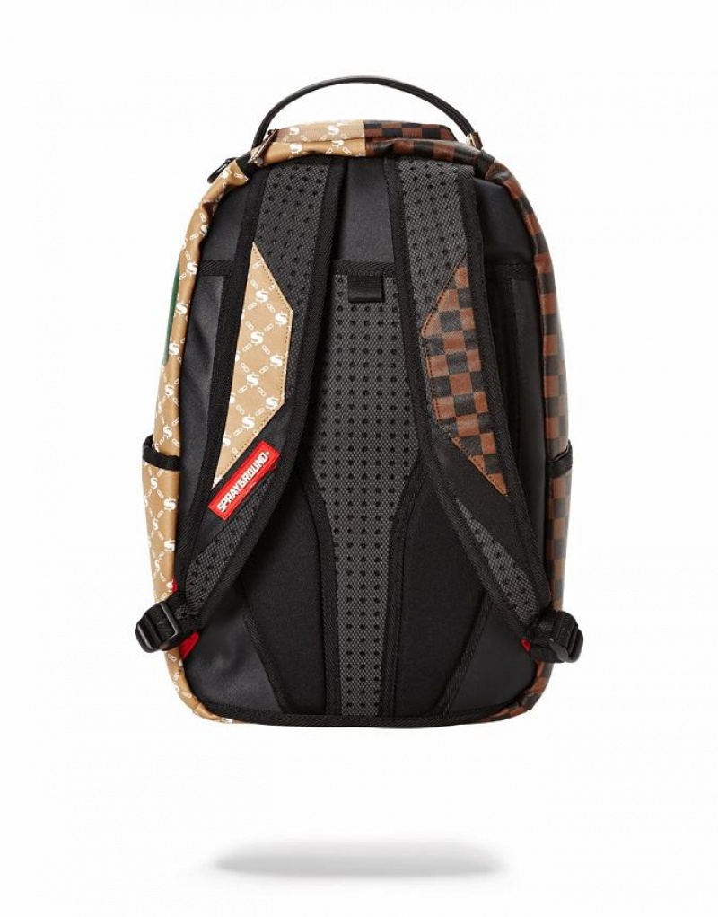 Multicolor Men's Sprayground Paris Vs Florence Backpacks | AOHC71420