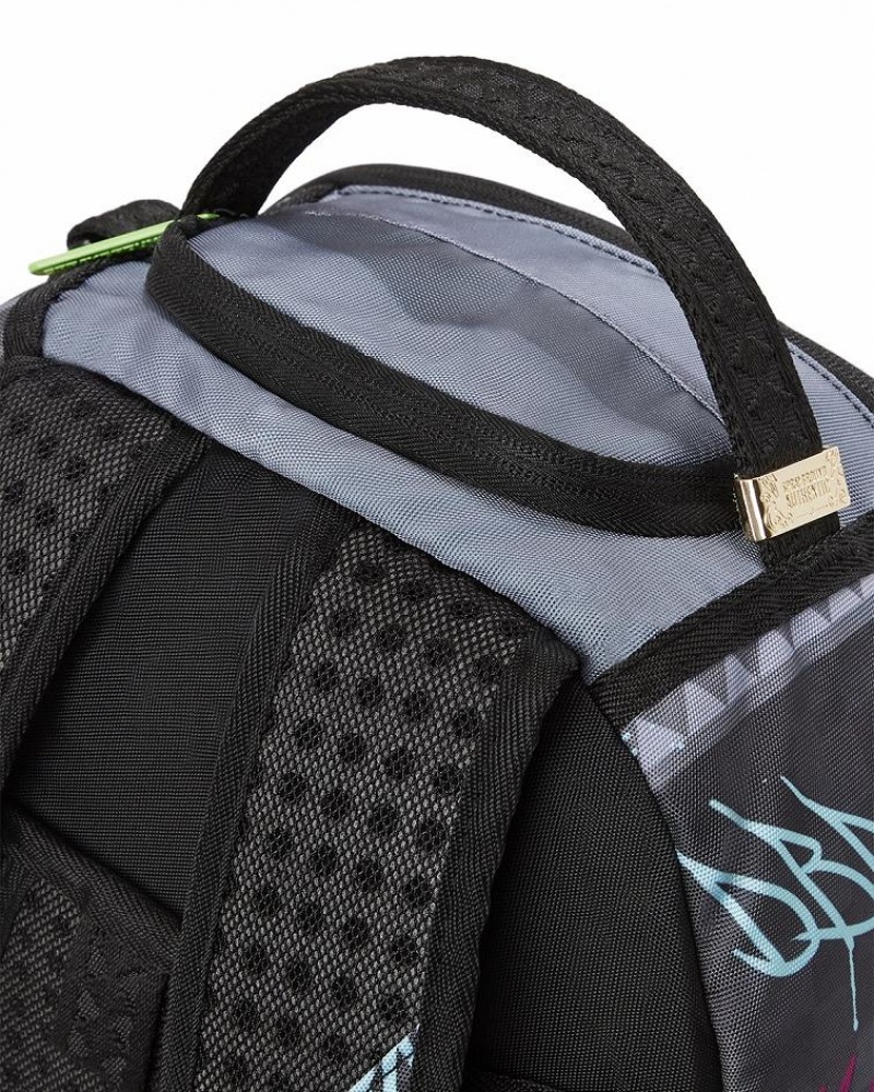 Multicolor Men's Sprayground Rick And Morty Backpacks | DIKV18563