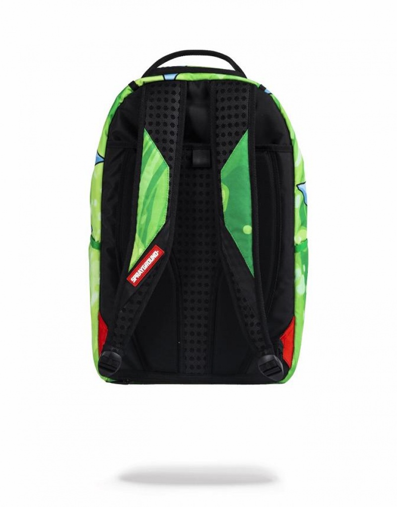 Multicolor Men's Sprayground Rick Shark Backpacks | UXRH19753