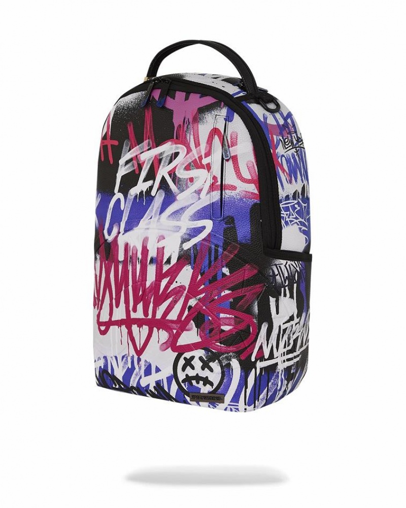 Multicolor Men's Sprayground Shark Atelier Backpacks | APRX46073