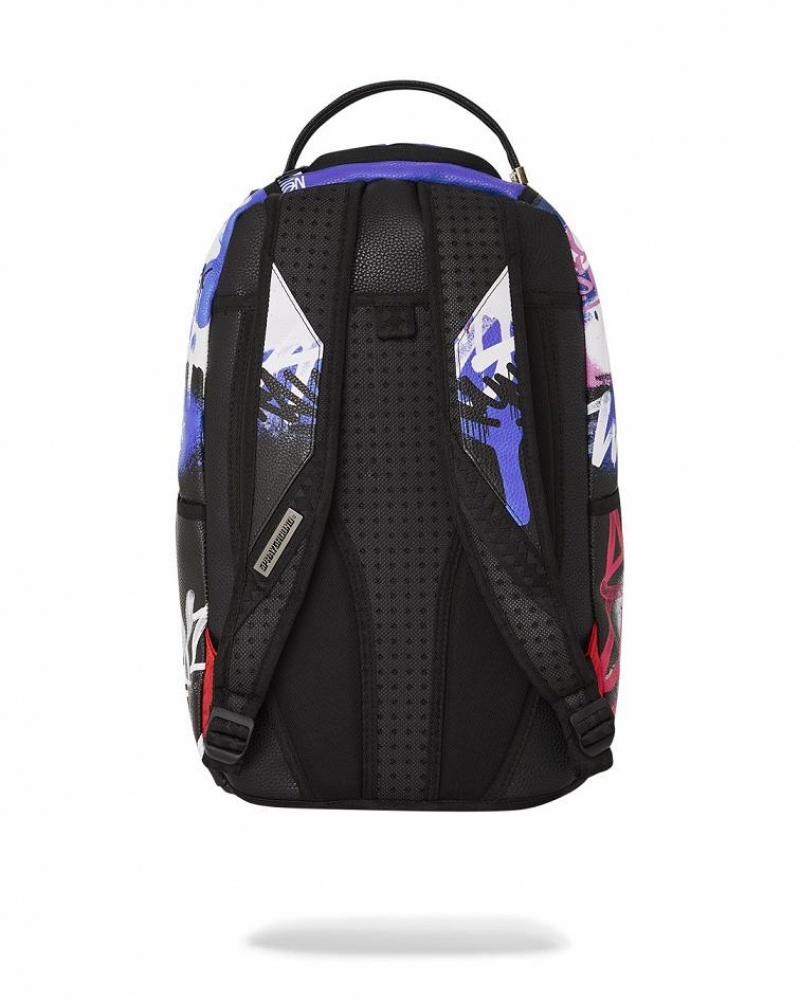 Multicolor Men's Sprayground Shark Atelier Backpacks | APRX46073