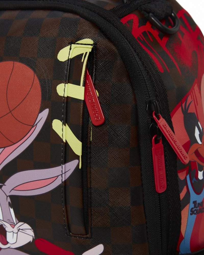 Multicolor Men's Sprayground Space Jam Space Dunk Backpacks | OFVL52694