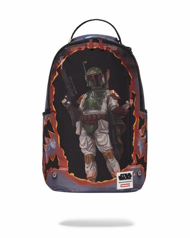 Multicolor Men\'s Sprayground Star Wars Backpacks | EKCD32954