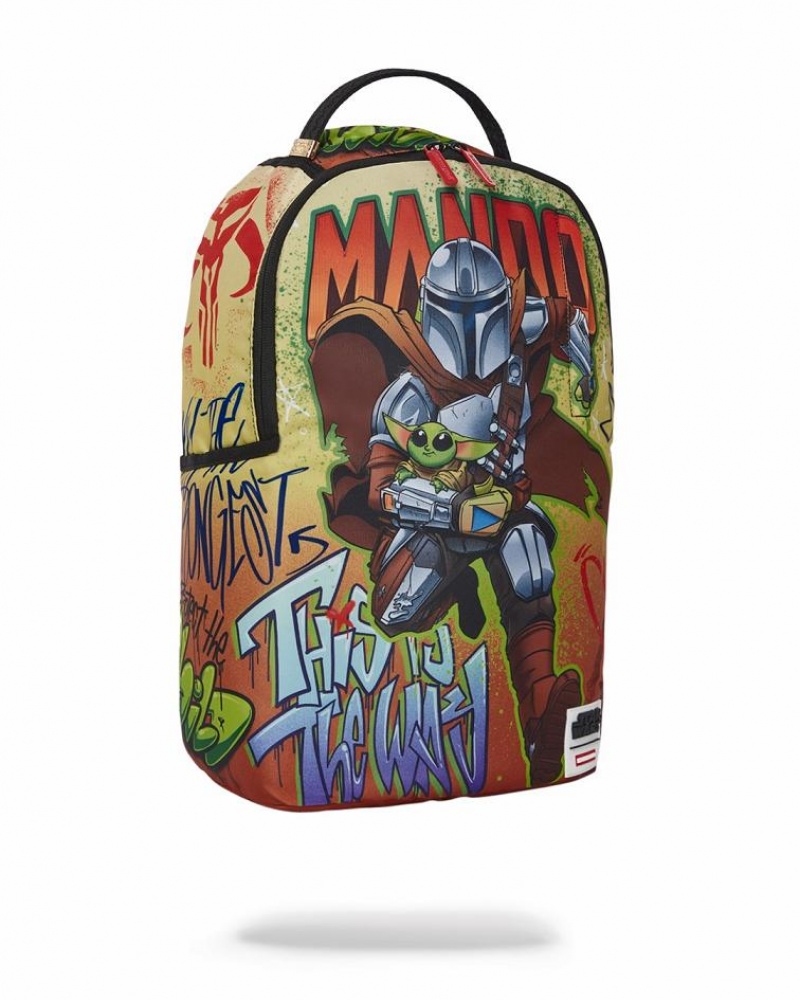 Multicolor Men's Sprayground Star Wars Backpacks | ABRL25697