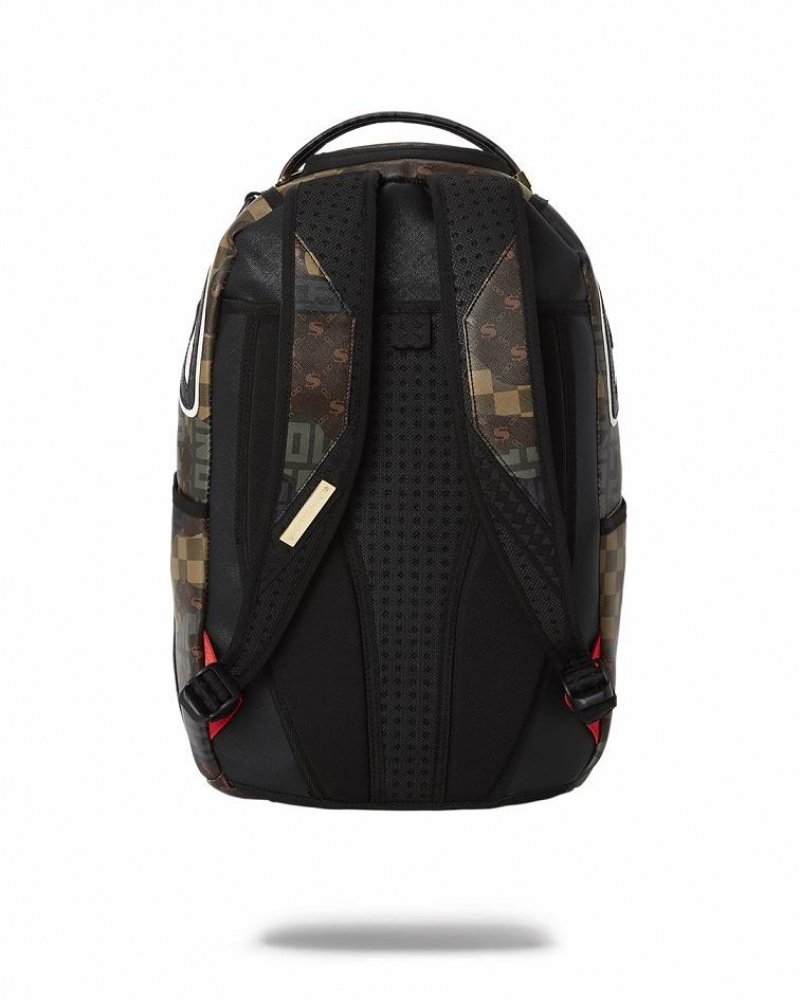 Multicolor Men's Sprayground Stealth Mode Backpacks | OZAE37145