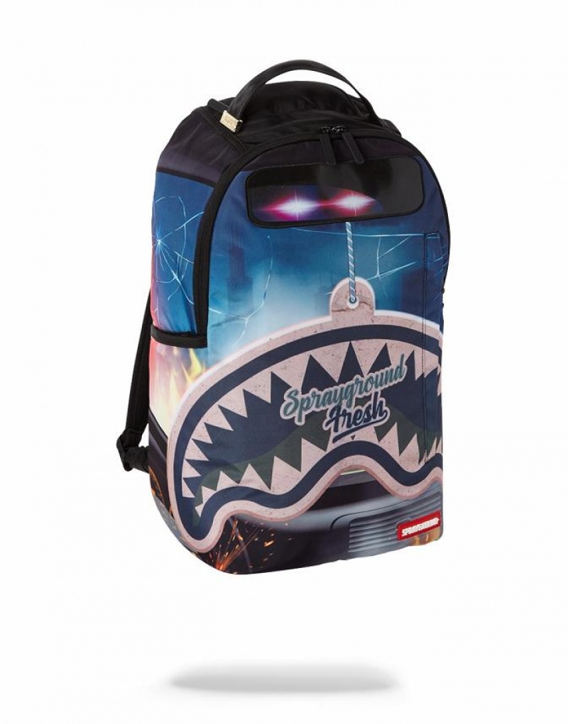 Multicolor Men's Sprayground That New Car Smell Backpacks | MDHF73059