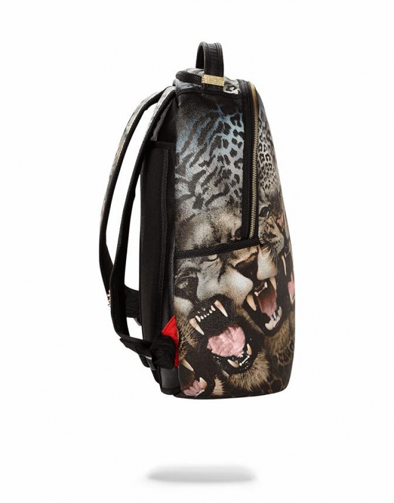 Multicolor Men's Sprayground The Beast Backpacks | DVIA05431