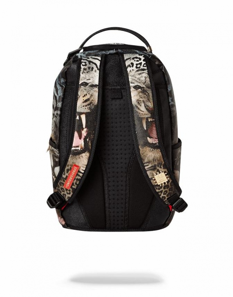 Multicolor Men's Sprayground The Beast Backpacks | DVIA05431