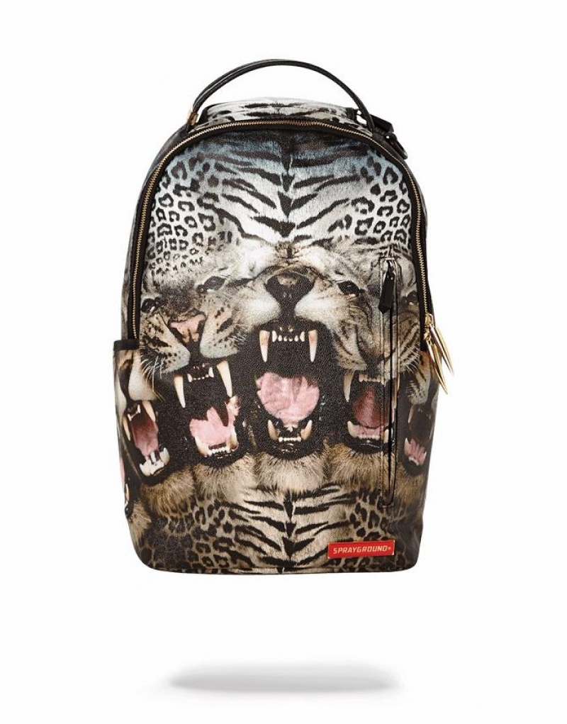 Multicolor Men\'s Sprayground The Beast Backpacks | DVIA05431