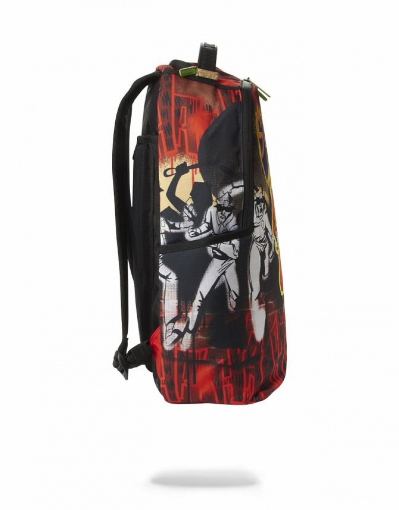 Multicolor Men's Sprayground The Joker Backpacks | DMJA64820