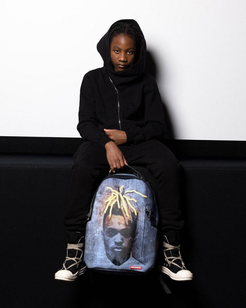 Multicolor Men's Sprayground Xxxtentacion Backpacks | GMNV86921