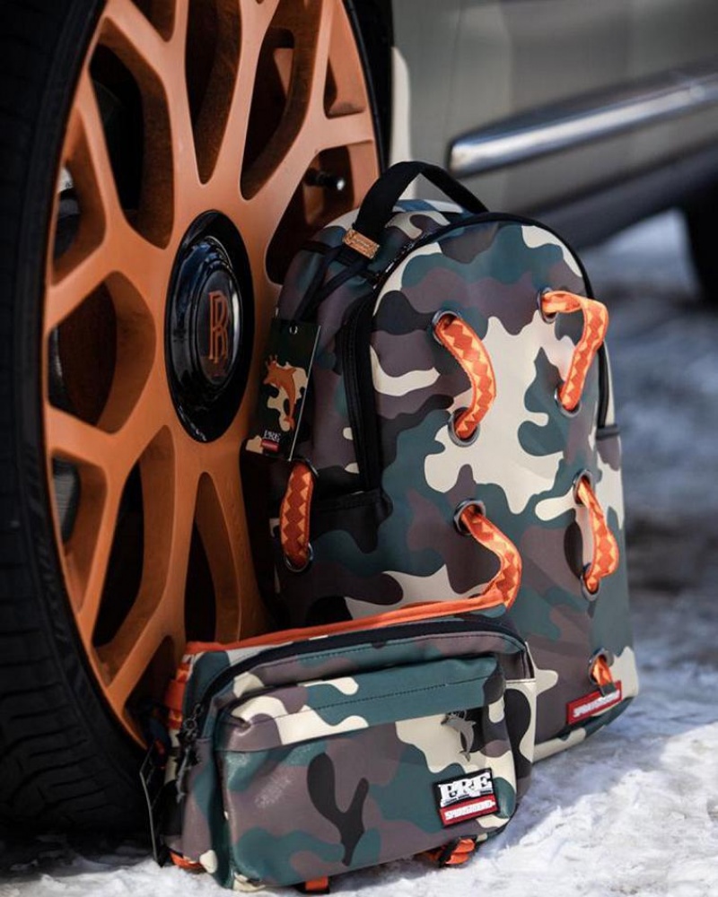 Multicolor Men's Sprayground Young Dolph Backpacks | BNKW21534