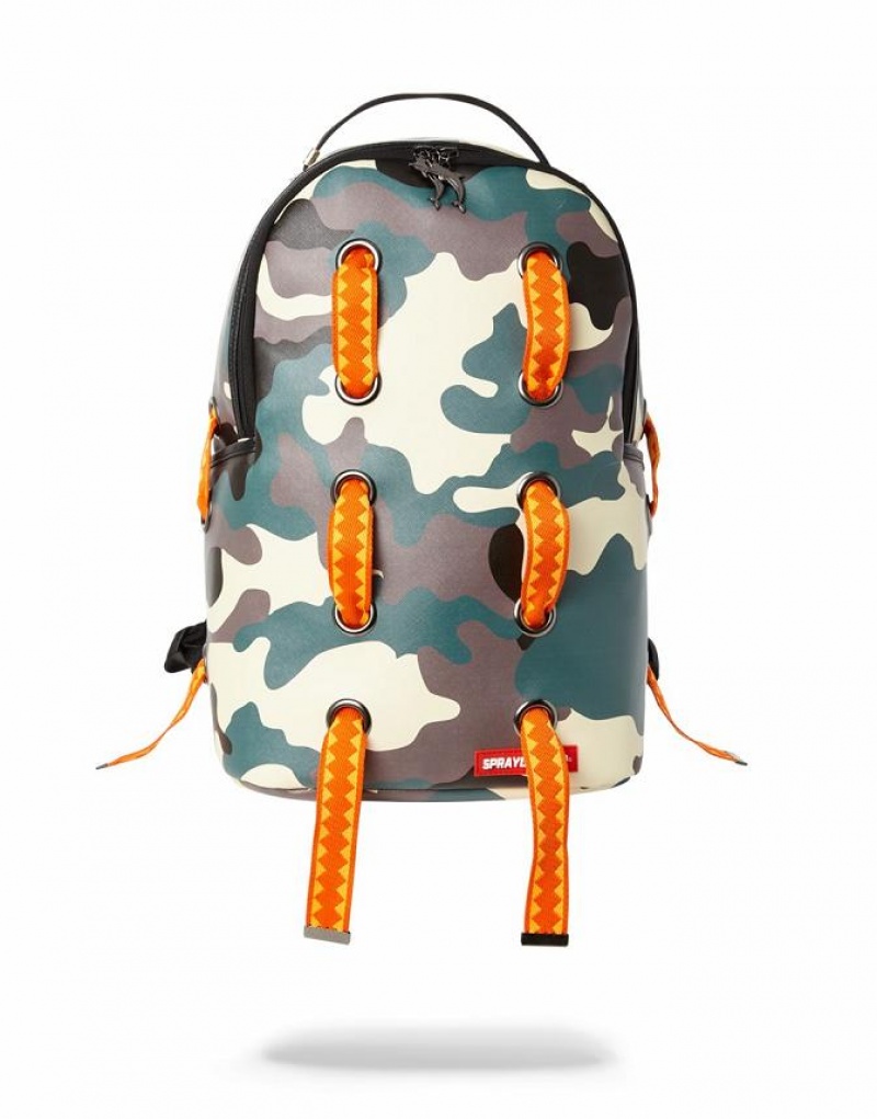 Multicolor Men\'s Sprayground Young Dolph Backpacks | BNKW21534