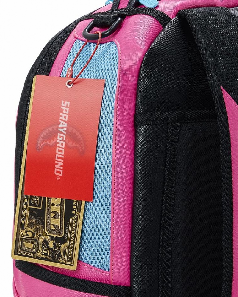 Pink Men's Sprayground Naruto Fashion Killa Backpacks | QGWM13240