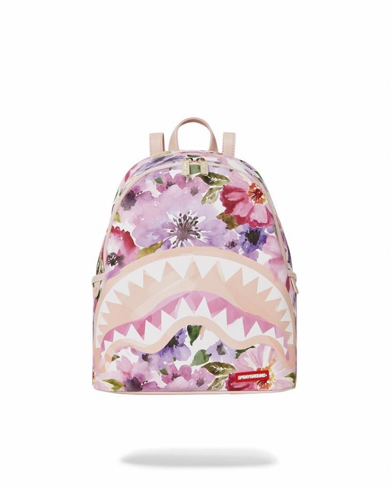 Pink Women\'s Sprayground Botanic Villa Chilla Savage | RONE51269