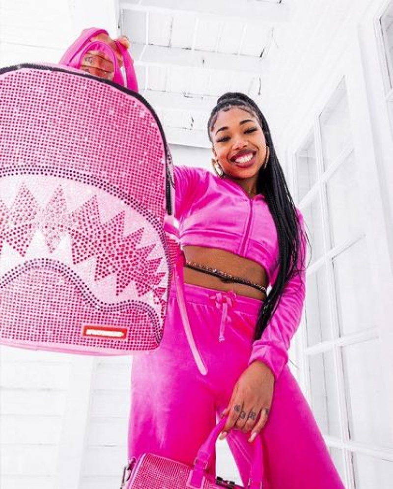 Pink Women's Sprayground Starlet Trinity Savage | LVFK19685